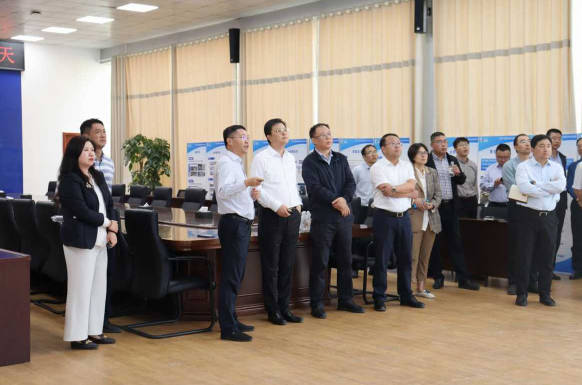市住房和城鄉(xiāng)建設(shè)局局長王保嵐一行赴重慶路快速路工程調(diào)研指導